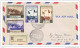 Somalia AFIS 1951 Sass. 12/13+A12/13 Su Raccomandata Viaggiata VF - RARA - Somalia (AFIS)