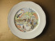 Assiette Plate Animée - Le Retour Des Cigognes - Porcelaine De Limoges France - Kanterbrau - La Bière De Maître Kanter - Assiettes