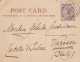 CARTOLINA REGNO UNITO 1899 ONE PENNY DIRETTA LONDON (ZP1490 - Briefe U. Dokumente