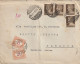 LETTERA 1933 4X10+SEGNATASSE 5+10 TIMBRO VARAZZE SAVONA GENOVA (ZP2938 - Portomarken