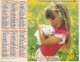 Calendrier-Almanach Des P.T.T 1990-Poster Intérieur Communauté Europèenne-Parc Axtérix Département AIN-01-Référence 415 - Big : 1981-90