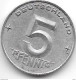 *DDR 5 Pfennig 1952 A  Km 6  Xf - 5 Pfennig