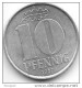 DDR  10  Pfennig 1967   Km 2   Unc - 1 Pfennig