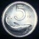 Italia 5 Lire, 1974 (FDC) - 5 Lire