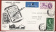 Gran Bretagna 1960 FDC General Letter Office Unif.355/56 Via Aerea VF - 1952-1971 Pre-Decimal Issues