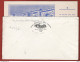 Gran Bretagna 1960 FDC General Letter Office Unif.355/56 Via Aerea VF - 1952-1971 Pre-Decimal Issues