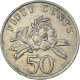 Monnaie, Singapour, 50 Cents, 1985 - Singapore