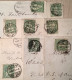 Schweiz Genève 1878-79 Korrespondenz#40 Sitzende Helvetia>Mrs J.W.Fairbanks Farmington Maine USA (US Cover Switzerland - Storia Postale