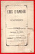 LIVRET . " CRIS D'AMOUR " . SOUVENIR . POÈMES PAR GEORGES DE GIBEL . TONNEINS - Réf. N°999F - - Auteurs Français