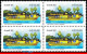 Ref. BR-2243-Q BRAZIL 1990 - AMAZON RIVER POSTALNETWORK, POST, MI# 2353, BLOCK MNH, SHIPS, BOATS 4V Sc# 2243 - Blocks & Sheetlets