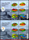 Ref. BR-V2016-13-3 BRAZIL 2016 - OLYMPIC PARALYMPIC GAMES,RIO 2016, ARENAS, UPAEP, MINI SHEETS MNH, SPORTS 12V - Zomer 2016: Rio De Janeiro