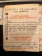 Ticket D'entrée 1ere Représentation En 1951 De La Pièce "Comme Il Vous Plaira" De Shakespeare à La Comedie Française - Eintrittskarten