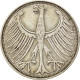 Monnaie, République Fédérale Allemande, 5 Mark, 1951, Munich, TTB, Argent - 5 Marcos