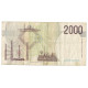 Billet, Italie, 2000 Lire, D.1990, KM:115, TB+ - 2000 Liras