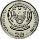 Monnaie, Rwanda, 20 Francs, 2003, SPL, Nickel Plated Steel, KM:25 - Rwanda