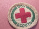 Scoutisme Canada/ Ecusson  Tissu/ Insigne De Mérite/ Avec Croix Rouge /Infirmier /année 1940-1960                  ET583 - Movimiento Scout