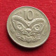 New Zealand 10 Cents 1973 KM# 41.1 *VT Nova Zelandia Nuova Zelanda Nouvelle Zelande - Nueva Zelanda