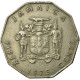 Monnaie, Jamaica, Elizabeth II, 50 Cents, 1975, TTB, Copper-nickel, KM:65 - Jamaique