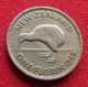 New Zealand 1 One Florin 1948 KM# 18 *V1T Nova Zelandia Nuova Zelanda Nouvelle Zelande - Nouvelle-Zélande