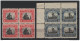 Stati Unitii 1925 Unif.430/31 Block Of 4 **/MNH VF/F - ...-1940