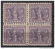 Stati Unitii 1919 Unif.357 Block Of 4 **/MNH VF/F - ...-1940