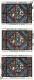 Delcampe - France 1965 Y&T 1427. 3 Cartes Maximum, Curiosités D'impression. Vitrail De La Cathédrale De Sens. Couleurs Déplacées... - Glas & Fenster