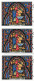 Delcampe - France 1966 Y&T 1492. Vitrail De La Sainte Chapelle. 3 CM. Baptême De Jésus. Curiosités : Christ Jaune / Rose - Glasses & Stained-Glasses