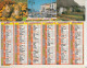 Calendrier-Almanach Des P.T.T 1992-Fac Similé Intérieur Calendriers 1929-1945 - Département AIN-01-Référence 412 - Tamaño Grande : 1991-00