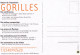 CPM - GORILLES - Muséum De NANTES Expo - Edition Pub - Singes