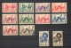 MAURITANIE  N° 107 à 115   OBLITERES + NEUFS AVEC CHARNIERES    COTE 146.35€   NOMADES BEDOUINS   VOIR DESCRIPTION - Used Stamps