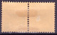 Schweiz Suisse 1921: Tell (20==sur 15c) Kehrdruck / Tête-bêche Zu K15 Mi K15 * Mit Falz - Trace MLH (Zu CHF 7.50 - 50%) - Tête-bêche