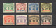 MAURITANIE  TAXE  N° 9 à 16   OBLITERES + NEUFS AVEC CHARNIERES    COTE 108.70€   MEDAILLONS   VOIR DESCRIPTION - Used Stamps