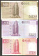 Delcampe - FullSet 6 Pcs Macau Macao 1000 500 100 (1st AAPrefix) 50 20 10 Patacas 2008 UNC - Macau