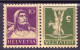 Schweiz Suisse 1930: Tell+Fils (10/5) Kehrdruck / Tête-bêche Zu K26y Mi K26x * Mit Falz * Fal MLH (Zu CHF 30.00 - 50%) - Tête-bêche