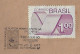 Brazil 1977 Cover From São Paulo To Blumenau 3 Stamp + Commemorative Cancel Youth Philately And Tribute To The Teacher - Cartas & Documentos