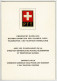 Schweiz 1942, Brief Einschreiben Freistempel Generaldirektion PTT Bern - Glarus,  Souvenir Ausgabetag Altstoffmarken  - Frankiermaschinen (FraMA)