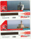 Italië, 2 Telephonecards Lighthouses - Fari