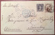 Argentina 1892 Postal Stationery Enveloppe 10c Brown + 2c Violet>Nürnberg,Bayern Via LIGNE J PAQ.FR (cover - Covers & Documents