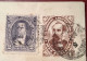 Argentina 1892 Postal Stationery Enveloppe 10c Brown + 2c Violet>Nürnberg,Bayern Via LIGNE J PAQ.FR (cover - Brieven En Documenten