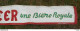 GRANDE ENSEIGNE EN TOILE CAOUTCHOUTEE BIERES KOENIGSBEER UNE BIERE ROYALE Dimension : 2.93 M /0.40 M SAINT FRERES LILLE - Uithangborden