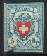 SUISSE Ca.1851: Le Y&T 20, Rayon I, Neuf(*), Touché Coin SO Et Réparé, Forte Cote - 1843-1852 Correos Federales Y Cantonales