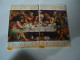 GREECE CARDS  PUZZLES PAINTING  LAST SUPPER 2  SCAN - Schilderijen