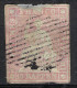 SUISSE Ca.1854-62: Le Y&T 28a (sans FdS), "Helvétie ND" Obl. Grille, Touché Au N - Used Stamps