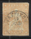 SUISSE Ca.1854-62: Le Y&T 29, "Helvétie ND" 4 Marges, Obl. CAD "Pfäffikon" - Usati