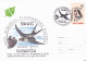 SWALLOWS, SPECIAL  PMK  AND STAMPS ON COVERS 1995, ROMANIA - Golondrinas