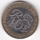 Monaco 10 Francs 1994 Rainier III , Bimétallique - 1960-2001 Neue Francs