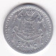 Monaco . 1 Franc Sans Date (1943), Louis II , En Aluminium - 1922-1949 Louis II.