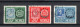 Norway 1955 Set Overprinted NORWEX Stamps (Michel 393/95) Nice Used - Gebraucht