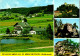 48096 - Niederösterreich - Hirschenwies , Moorbad Harbach , Pension Kristall , Waldviertel , Weitra , Nebelstein - Gmünd