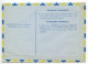 Ruanda-Urundi C.1960's Mint Aerogramme 4f. Airplane - Stamped Stationery